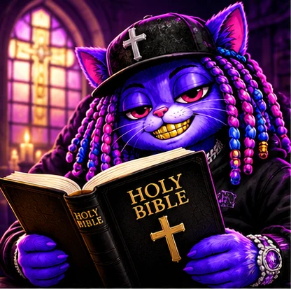 PURP ALERT mascot — The Word